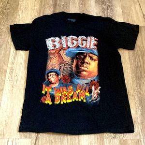 Notorious BIG Rapper T-shirt Hip Hop Gear Music New York “It was all a dream” M